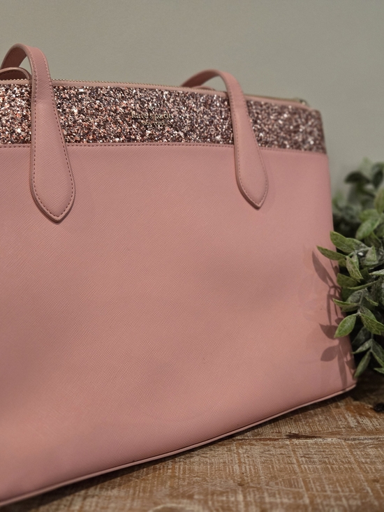 kate spade Handbags - kate spade Pink Glitter-Trim Tote